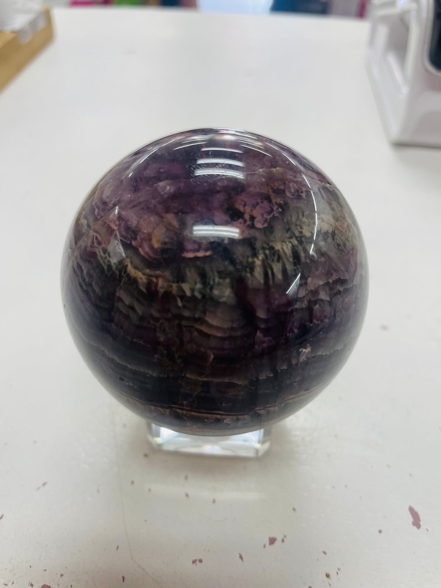 Fluorite sphere