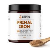 Primal Iron - Grass Fed Beef Spleen - Capsules & Powder