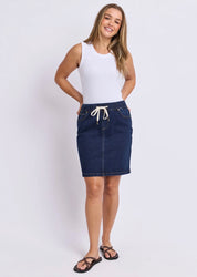 Rio Skirt Indigo Denim
