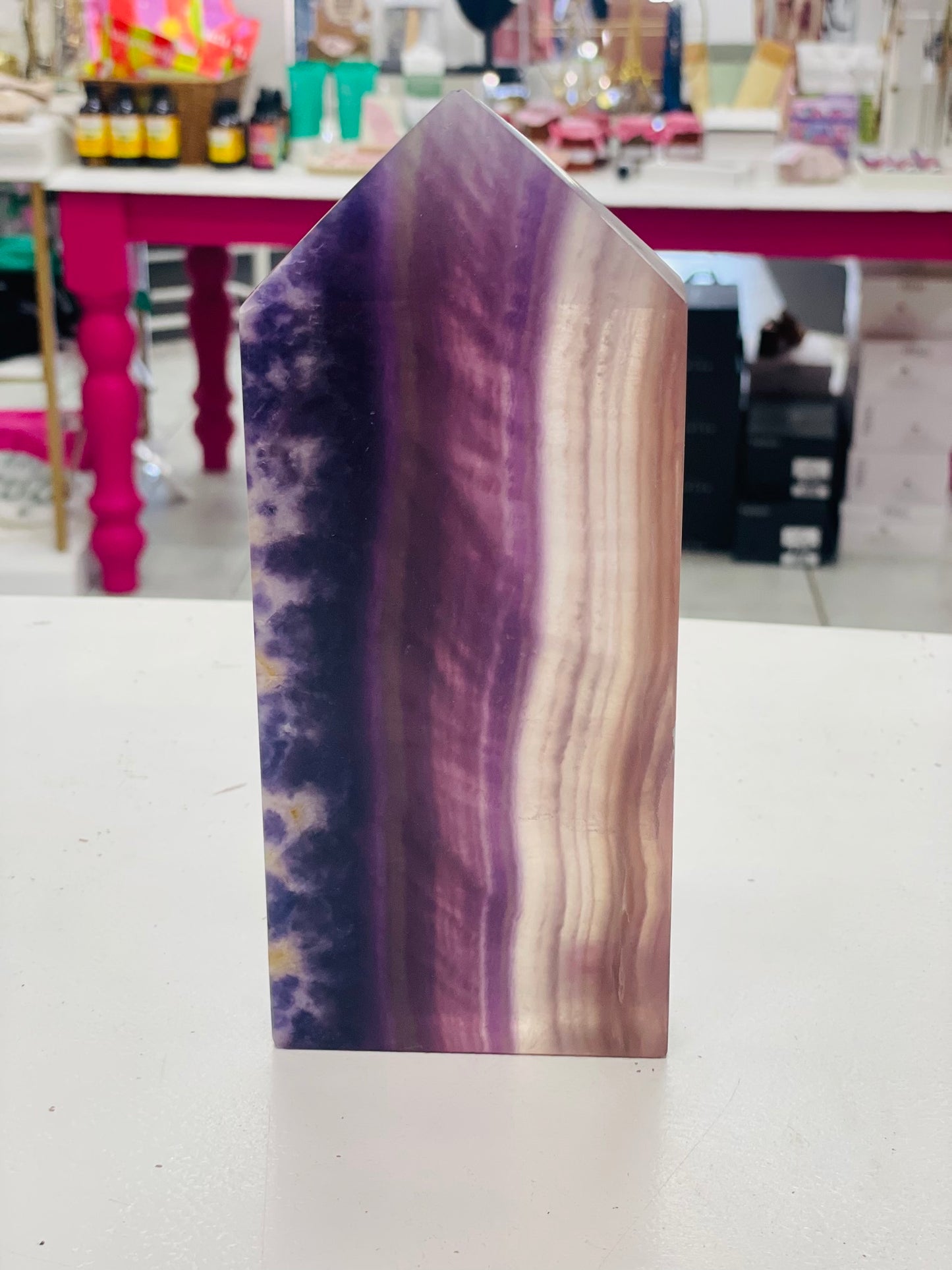 Fluorite point/slice