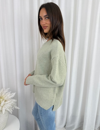 Sage knit
