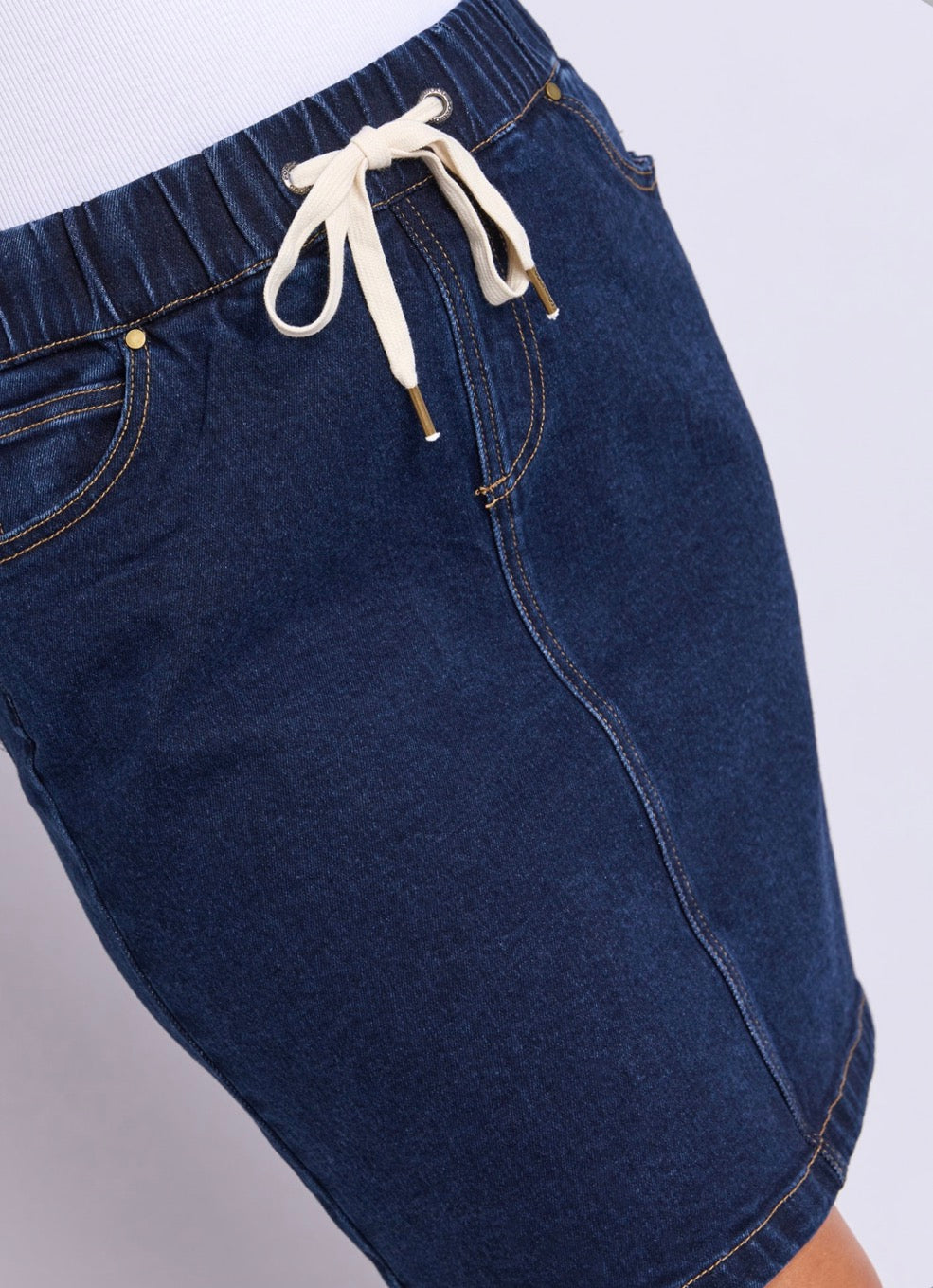 Rio Skirt Indigo Denim