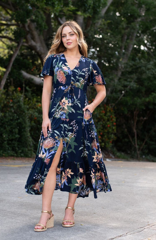 Sam floral maxi