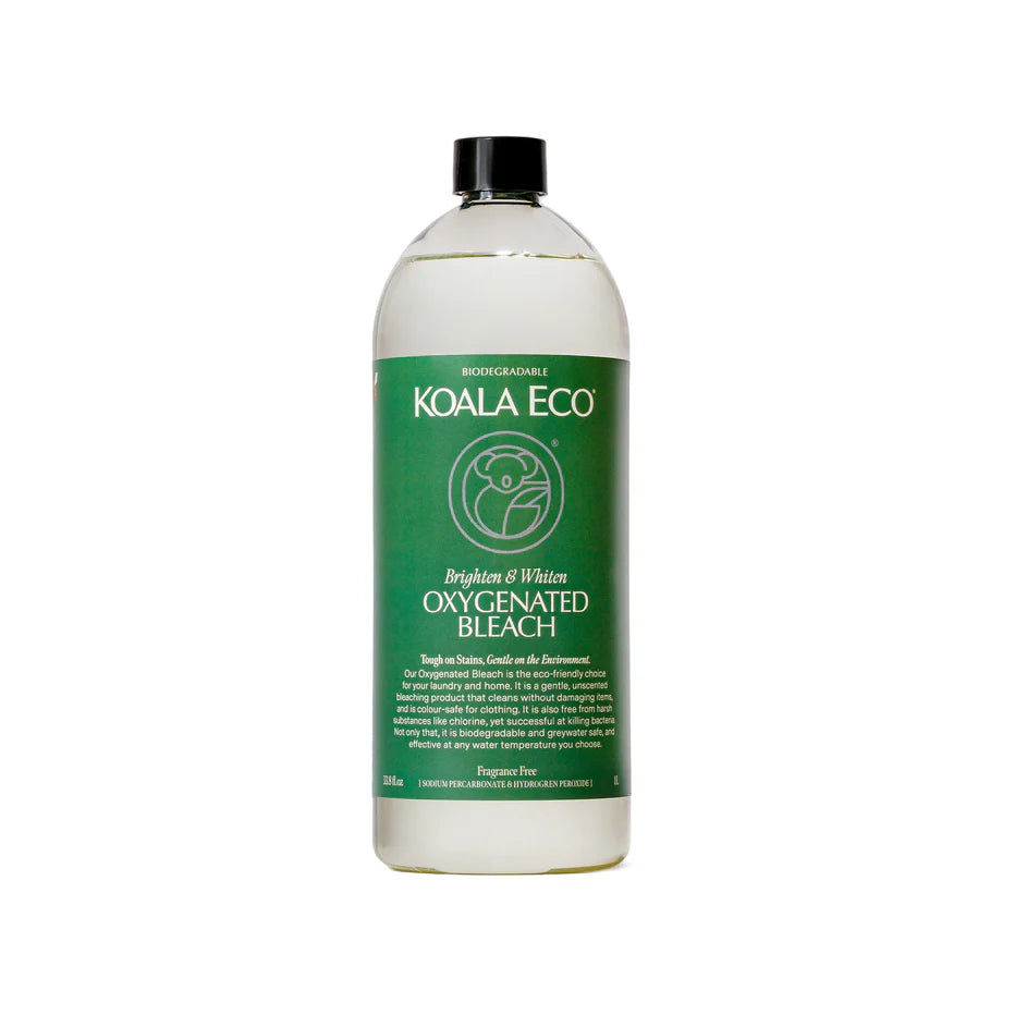 Oxygenated bleach