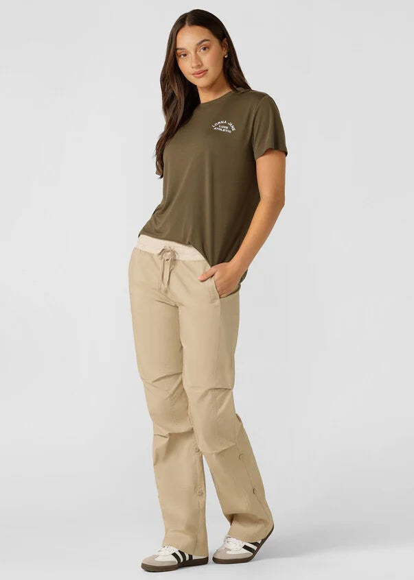 Lotus T-shirt-Hazel