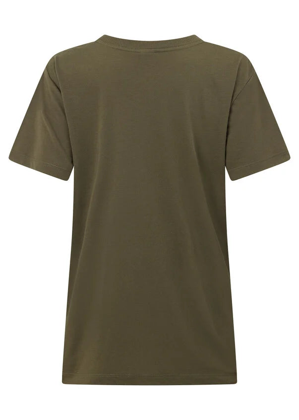 Lotus T-shirt-Hazel