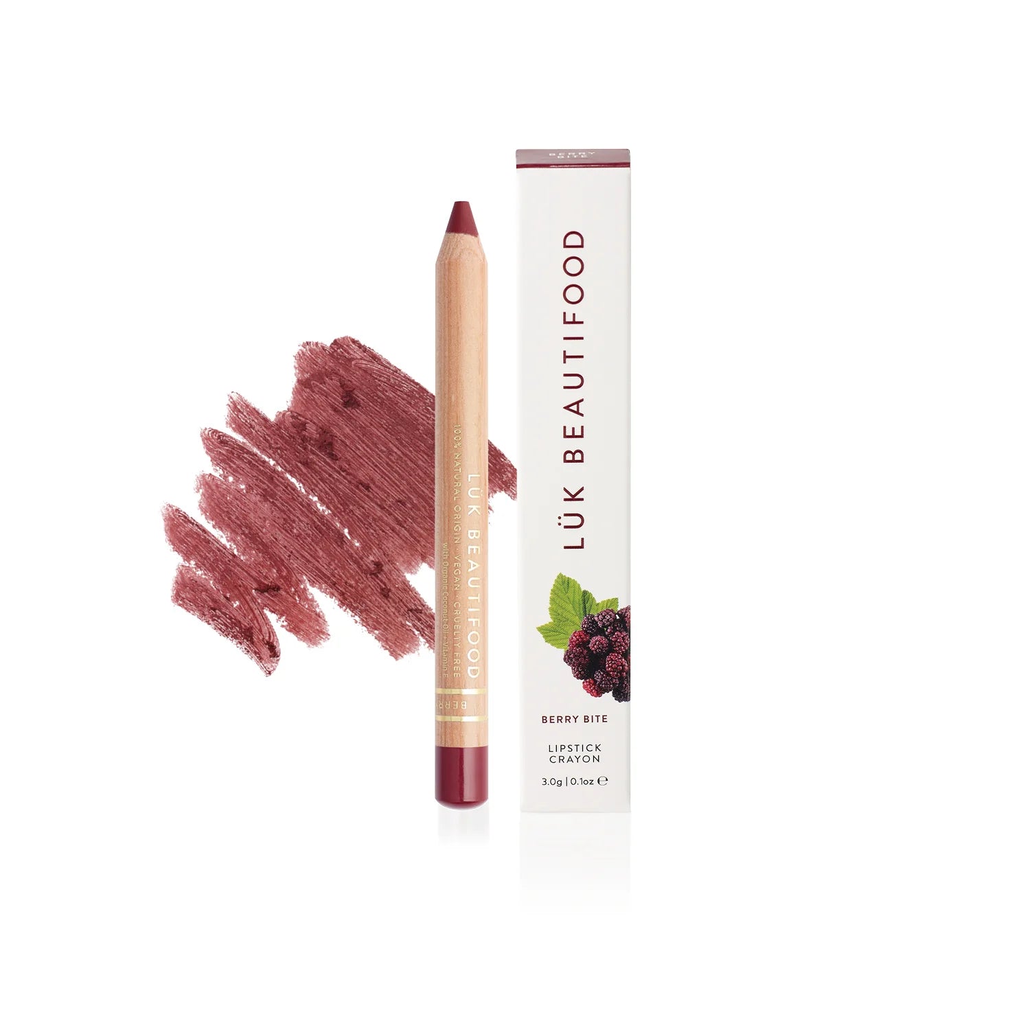 Natural lipstick crayon