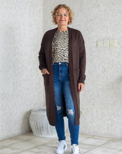 CALIE KNIT - CHOCOLATE