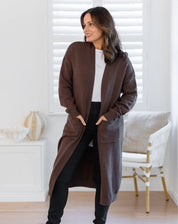 CALIE KNIT - CHOCOLATE