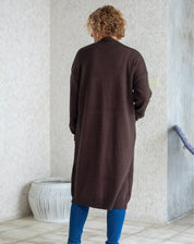 CALIE KNIT - CHOCOLATE