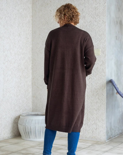 CALIE KNIT - CHOCOLATE