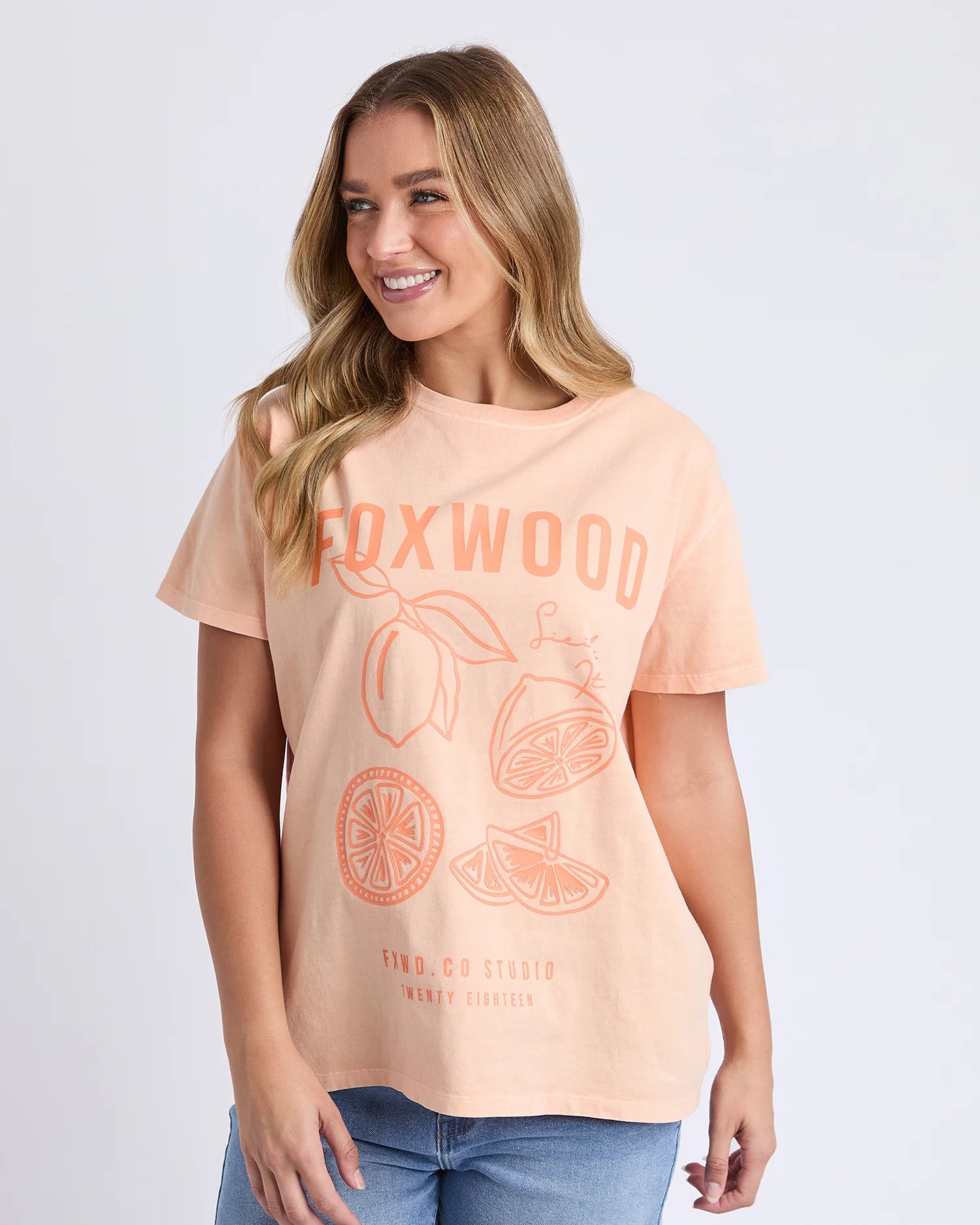Sicily Tee Peach