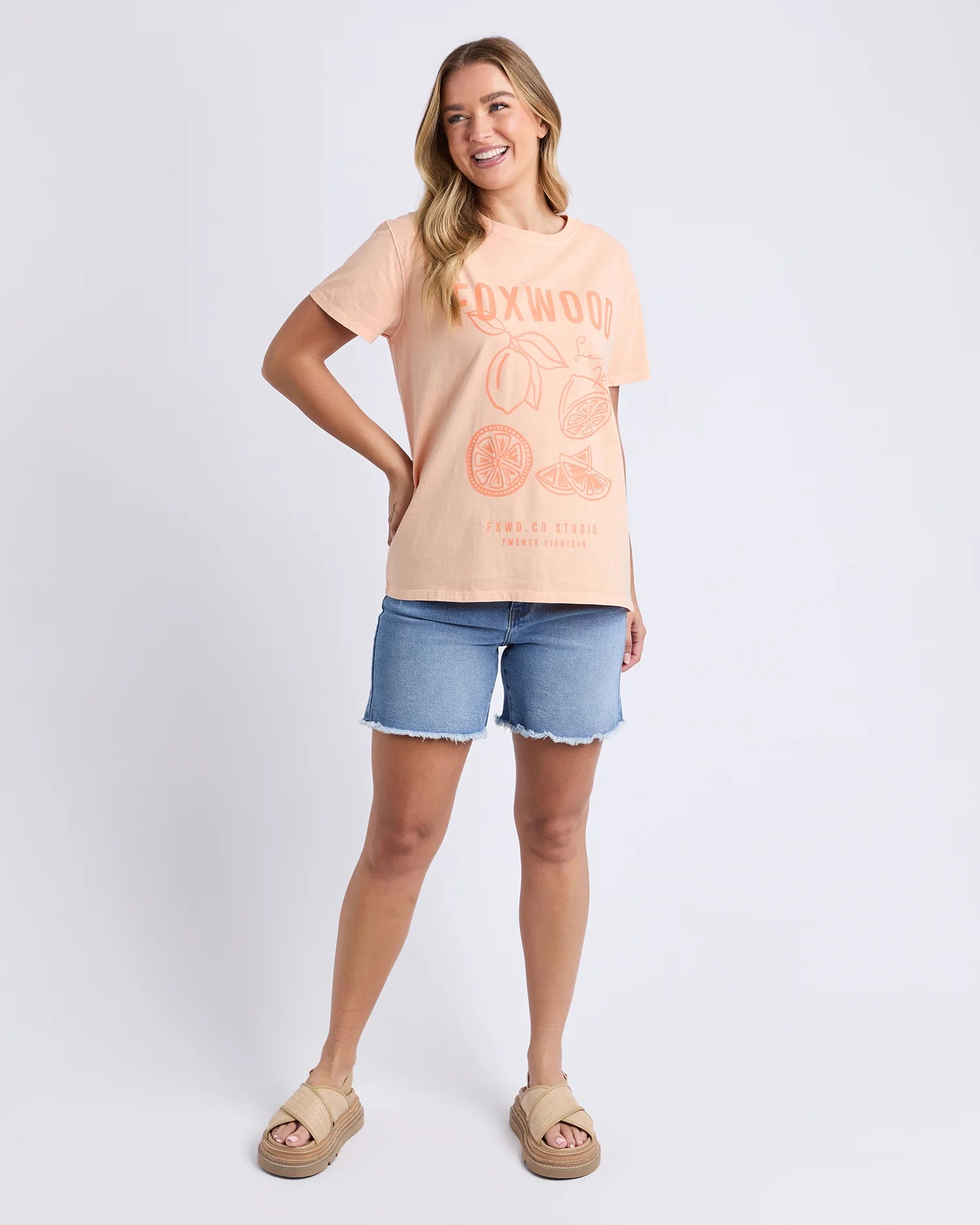 Sicily Tee Peach