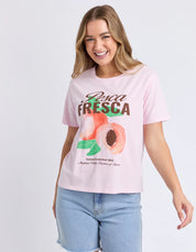 Fresca Tee Pale Pink