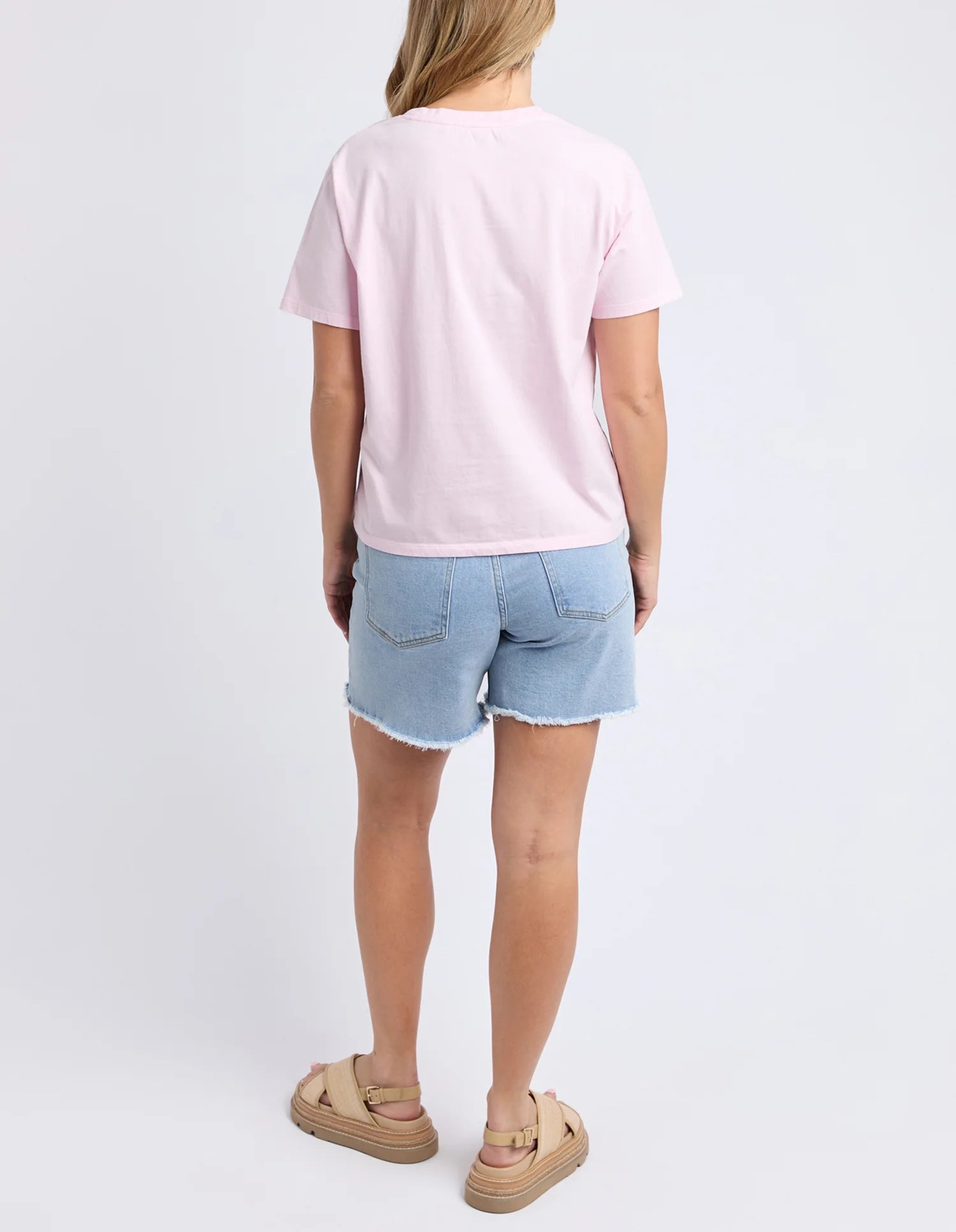 Fresca Tee Pale Pink