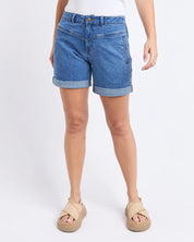 Devi Short Mid Blue