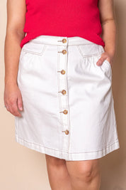 Amanda Skirt in White