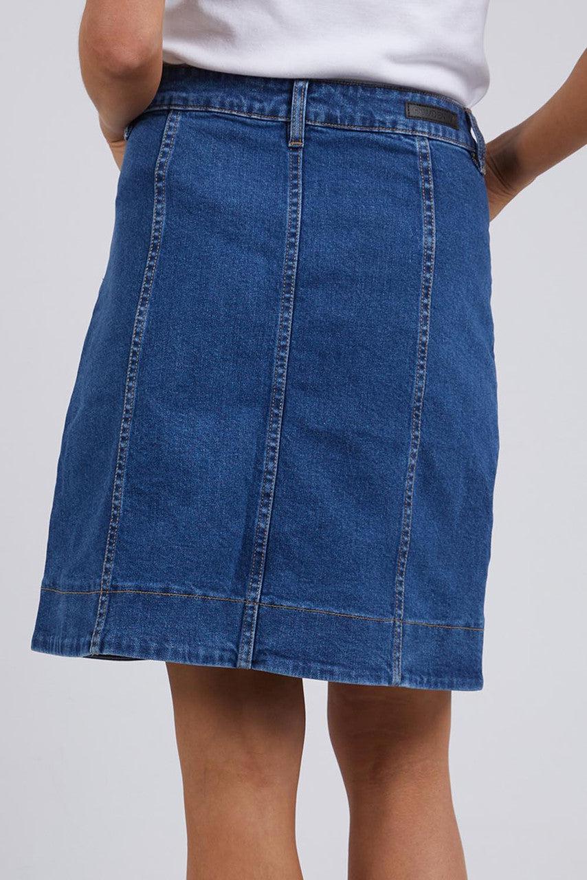 NOLAN SKIRT - DARK BLUE