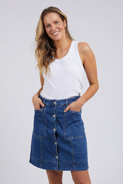 NOLAN SKIRT - DARK BLUE