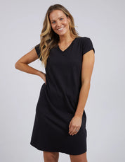 Manly Vee Dress Black