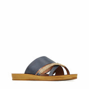 Los Cabos|Bride Sandals-Navy