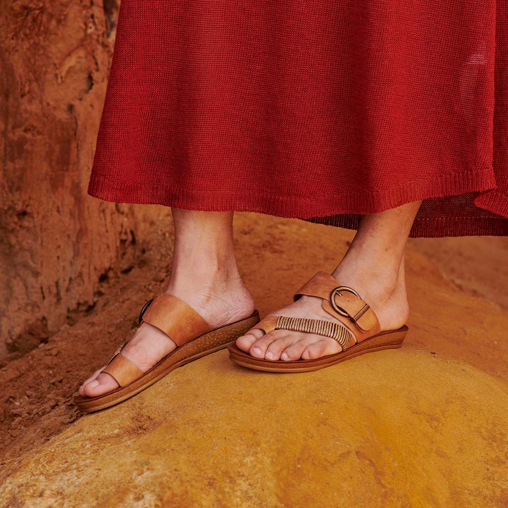 Los Cabos|Bria Sandals-Brandy