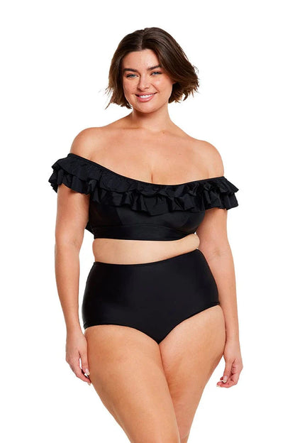 Black high waisted pant