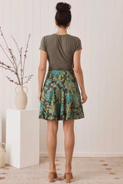 Chameleon Reversible Skirt - Blossom & Lavender