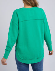 Simplified Crew- Bright Green
