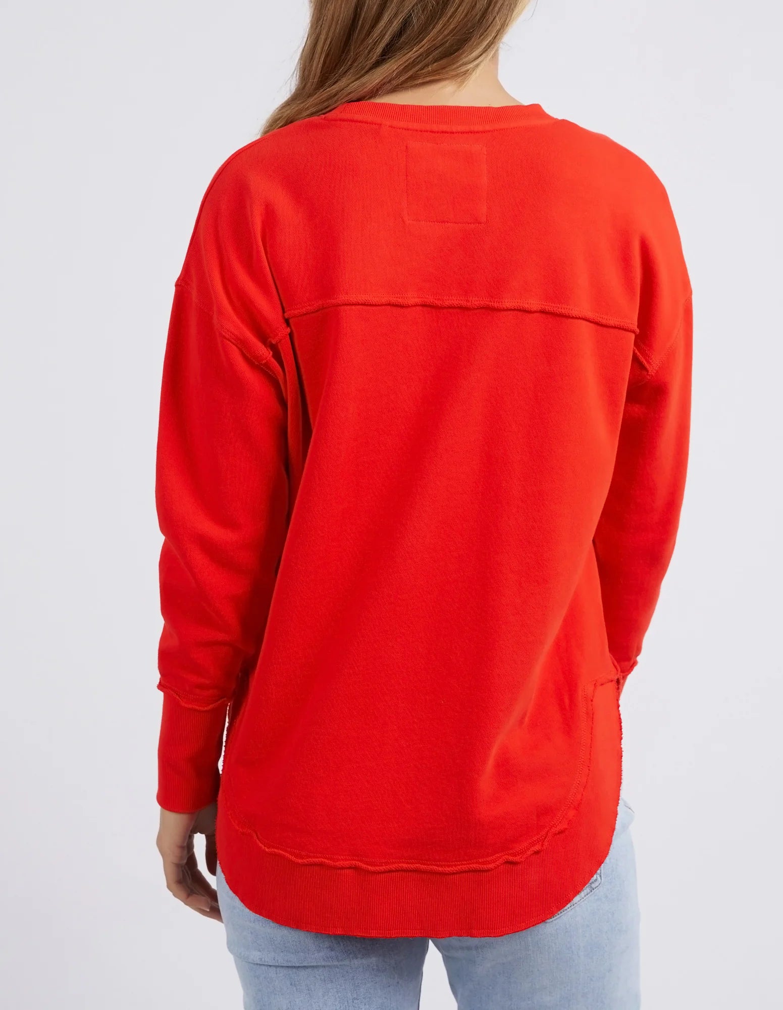 Simplified Crew- Bright Red