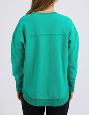 Cozy Simplified Crew- Green