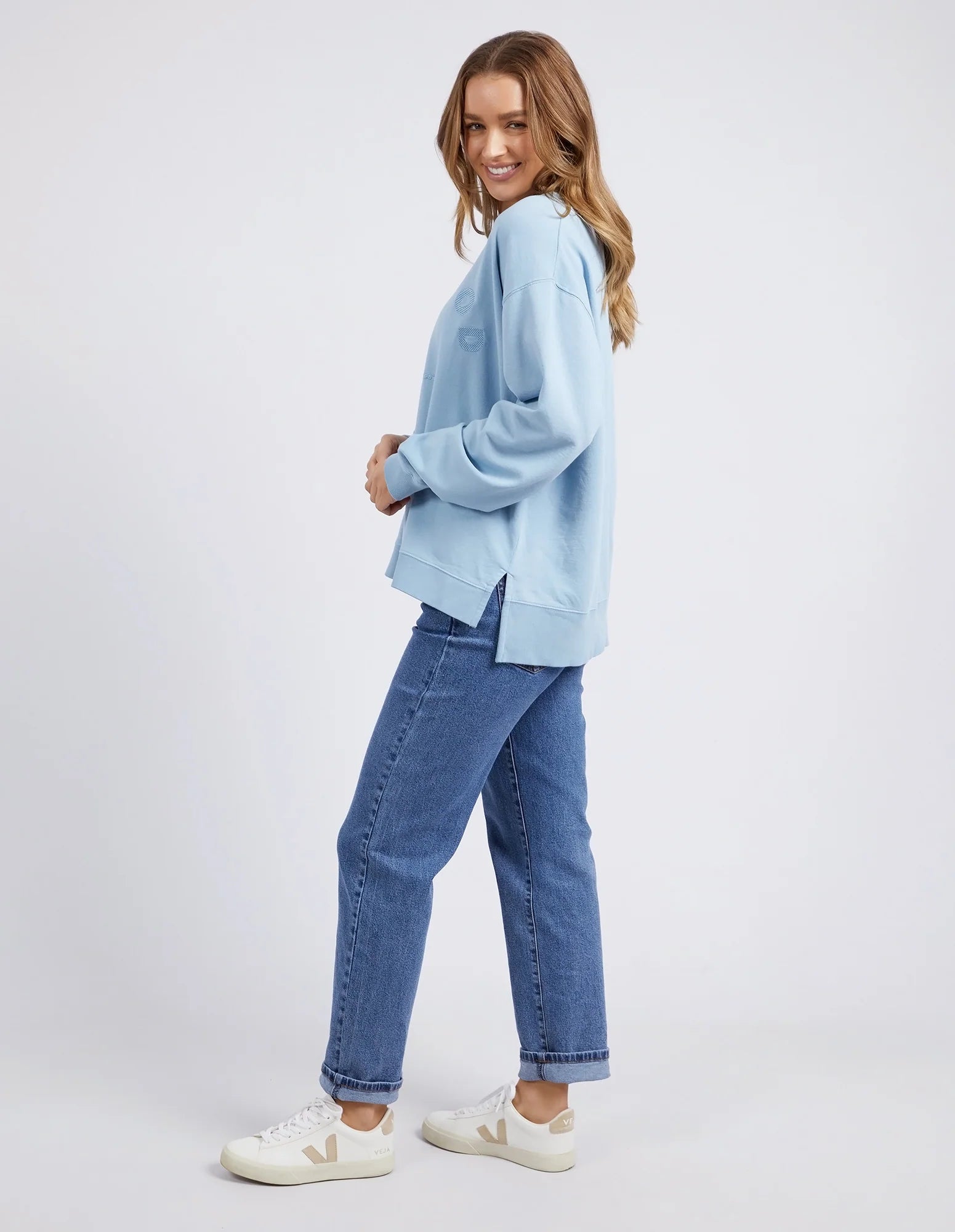 Effortless Crew- Dusk Blue