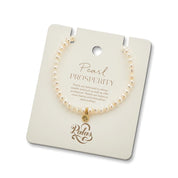 Palas Jewellery | Pearl 'prosperity' healing gem bracelet