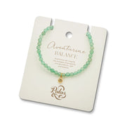 Palas Jewellery | Aventurine 'balance' healing gem bracelet