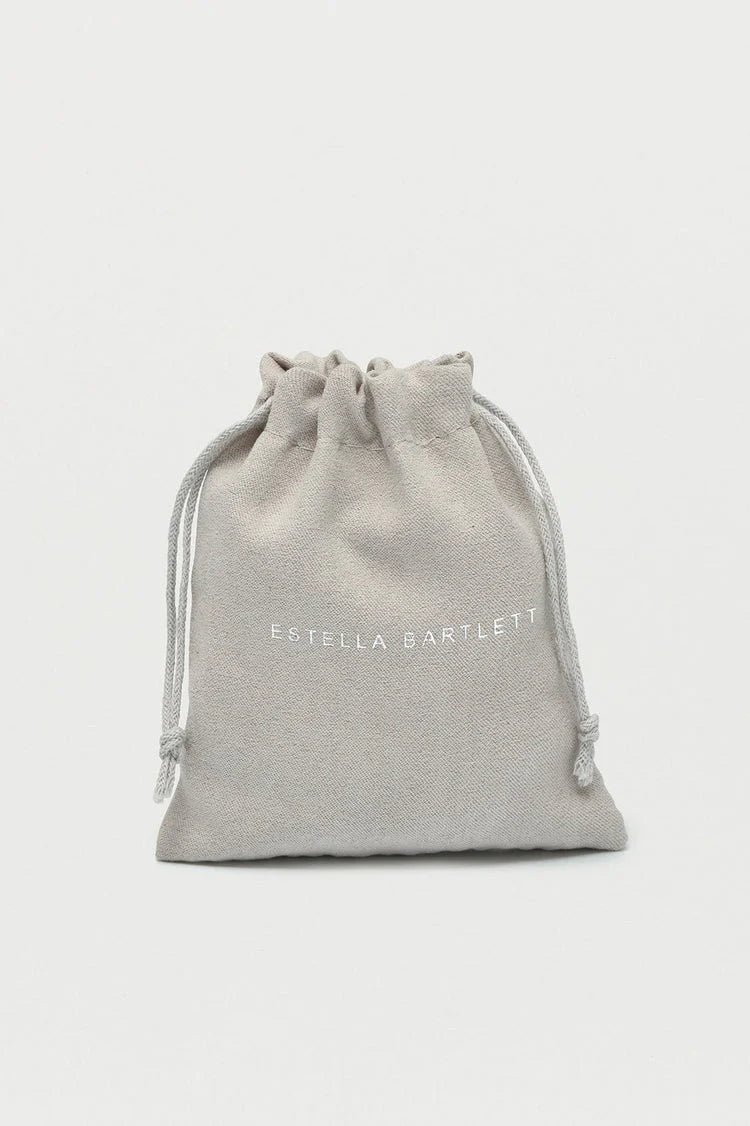 Coco & tourmaline hoop earrings - gold