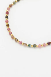 Gemstone Amelia Bracelet
Gold Plated | Tourmaline