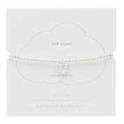 Silver Plated Heart Charm Sienna Bracelet