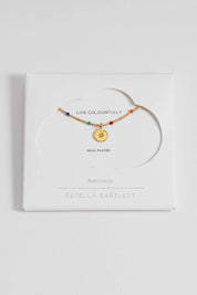 CZ Pendant Rainbow Beaded Necklace
Gold Plated
Packaging Message: Live Colourfully