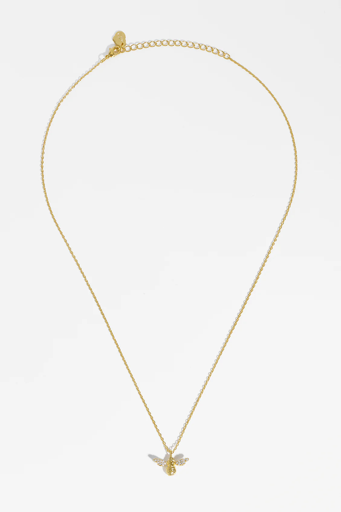 CZ Bee Charm Pendant Necklace
Gold Plated
Packaging Message: Bee Happy