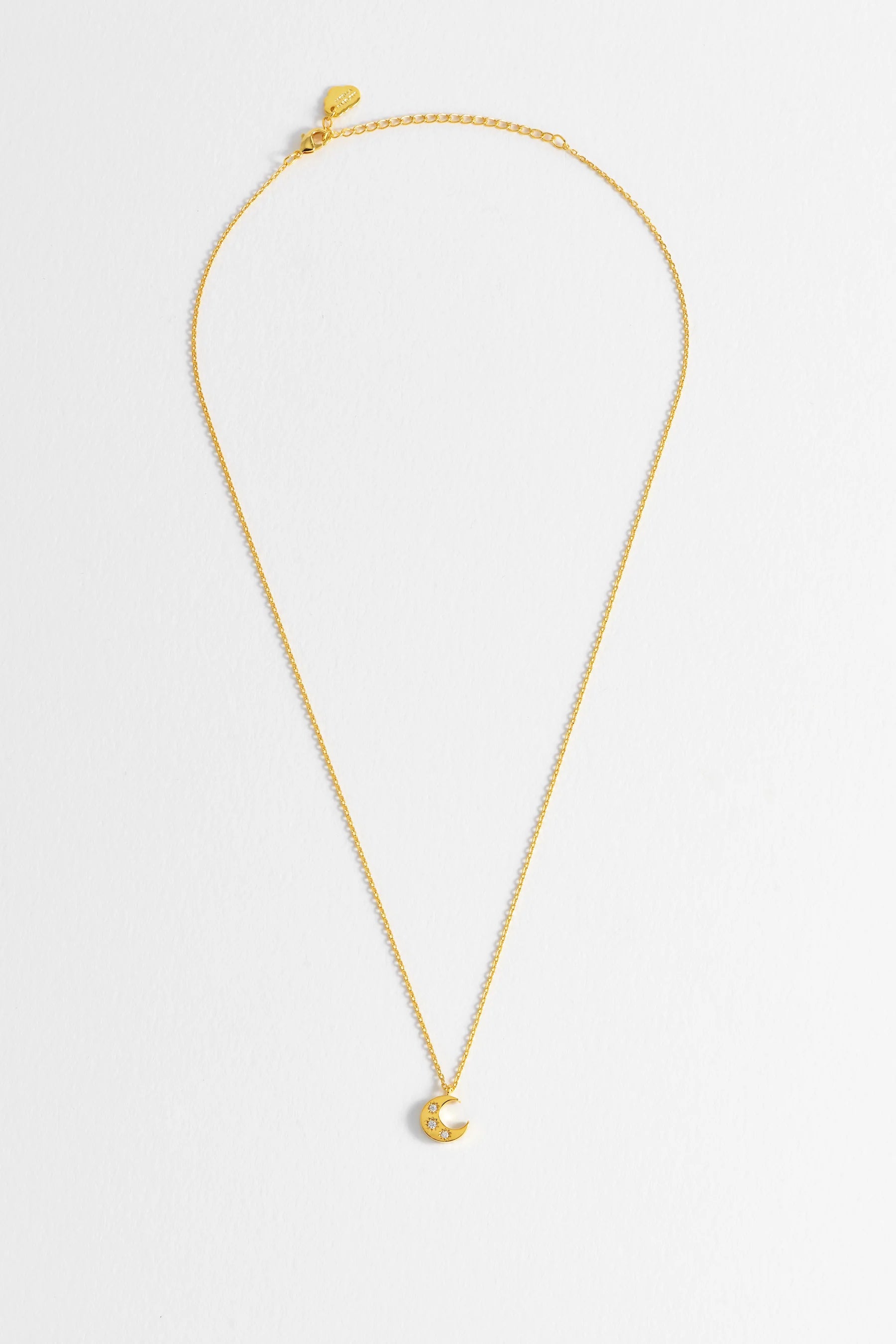 CZ Moon Pendant
Gold Plated
Packaging Message: Chase The Moonlight