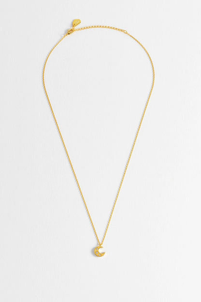 CZ Moon Pendant
Gold Plated
Packaging Message: Chase The Moonlight