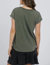 Signature Tee- Khaki