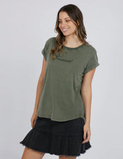 Signature Tee- Khaki