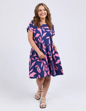 Mimosa Dress Blue Depth