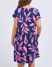 Mimosa Dress Blue Depth