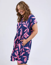 Mimosa Dress Blue Depth