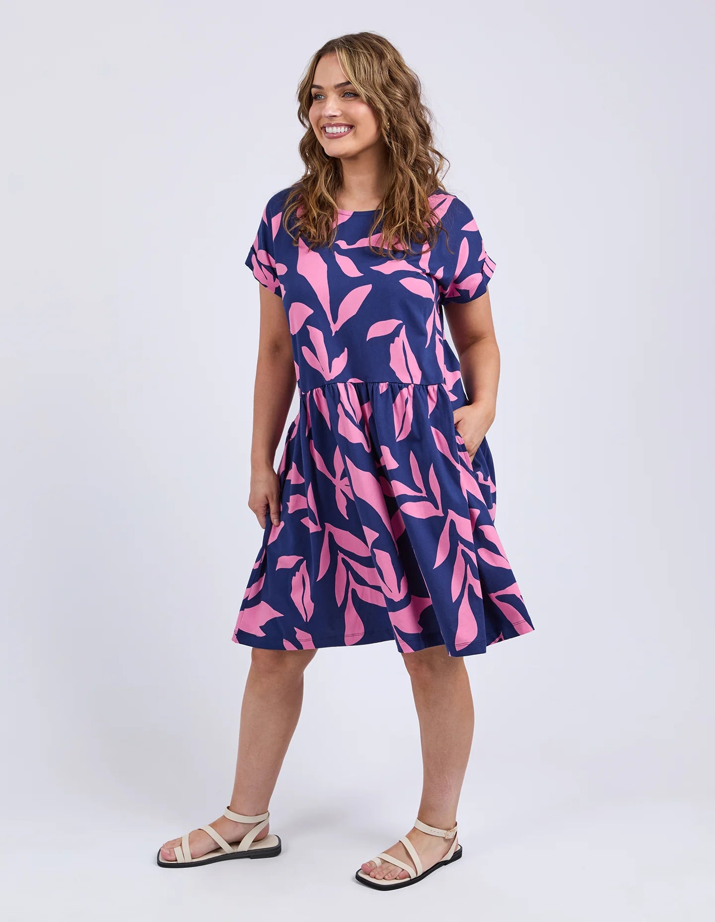 Mimosa Dress Blue Depth