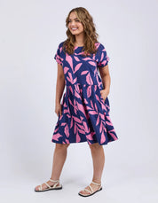 Mimosa Dress Blue Depth