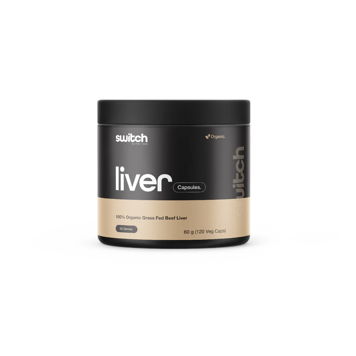 Switch beef liver capsules 120