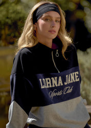 Lorna Jane- Heritage Iconic Quarter Zip Sweat
